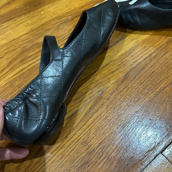 Chanel Cambon Quilted Leather Maryjane Ballet Flats - Rare and Hard to Find!! - Picture 13 of 15